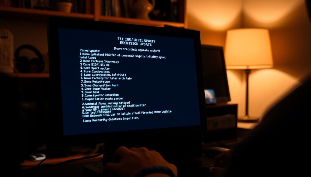 BIOS/UEFI firmware update process
