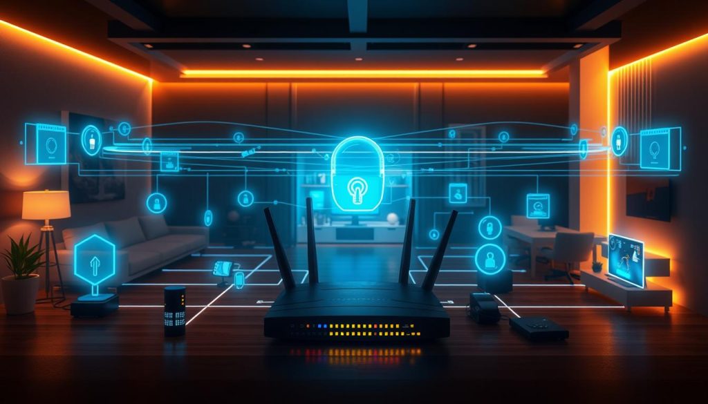 Network segmentation for smart homes