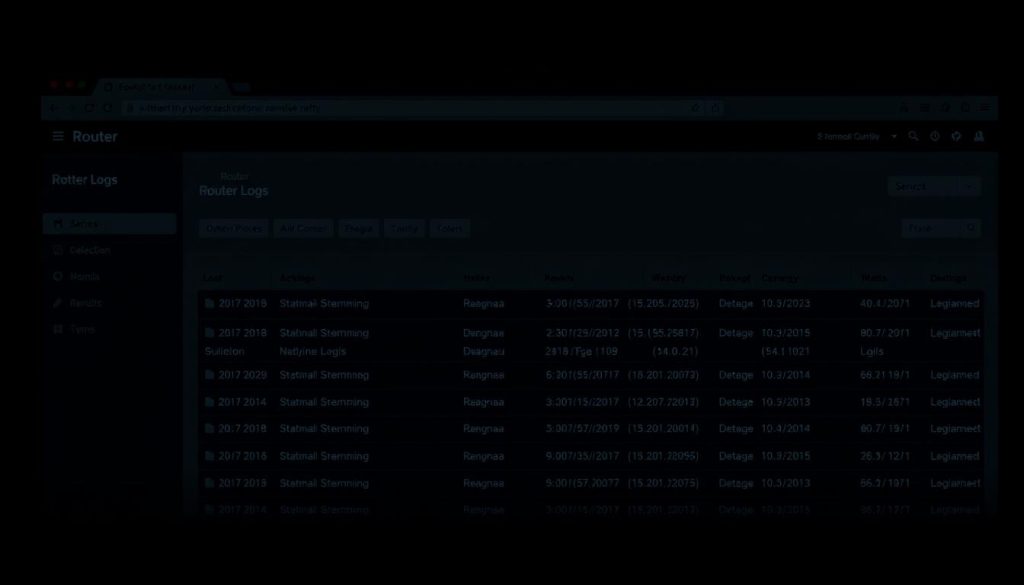 Router Logs Access