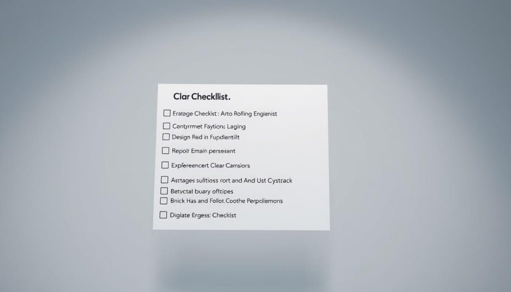 checklist for trip access internet