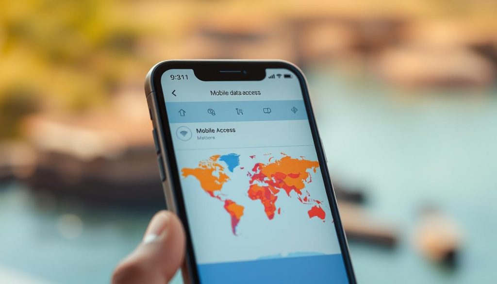 mobile data access