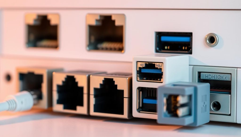 ports and ethernet ports