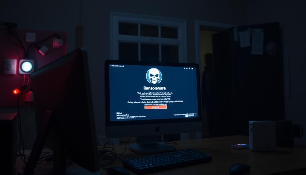 ransomware attack on smart home