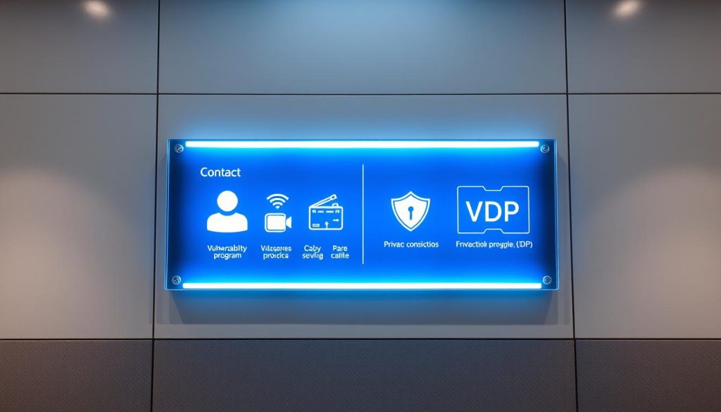 security contact and VDP