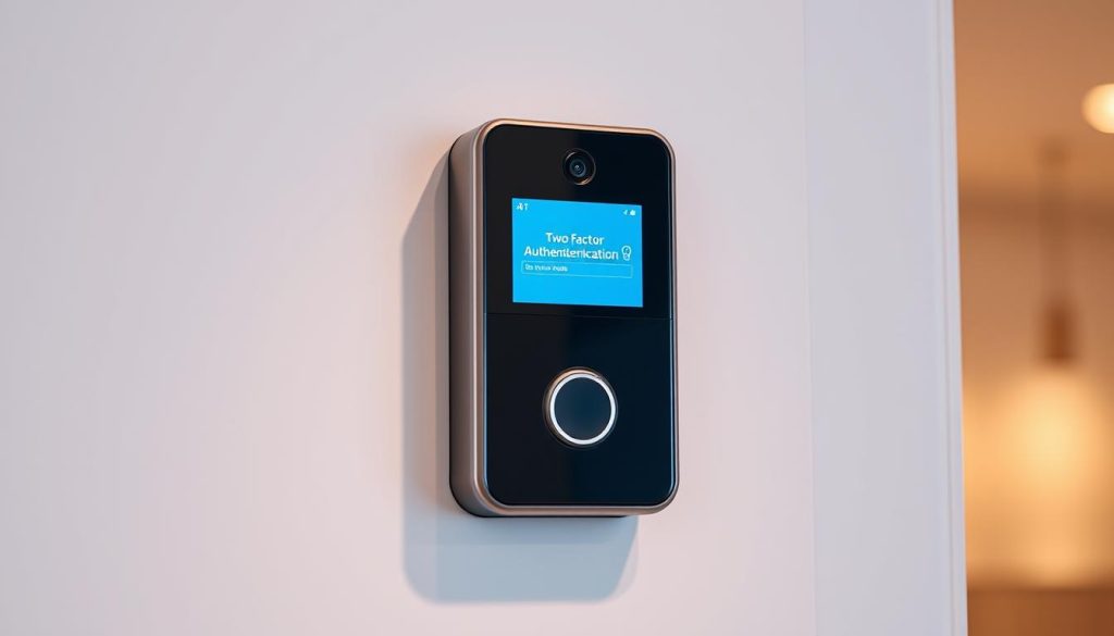 smart doorbell two-factor authentication