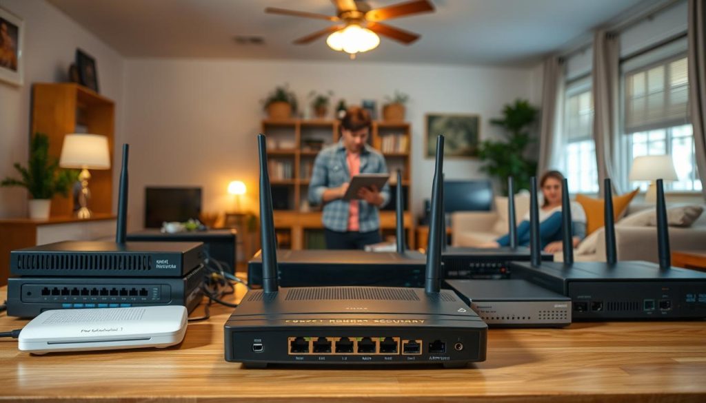 traditional router security features